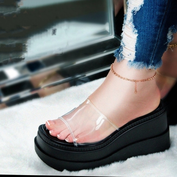 90'back COMBAT SANDALS💗BLACK COLOR ONLY💗 - Picture 7 of 10